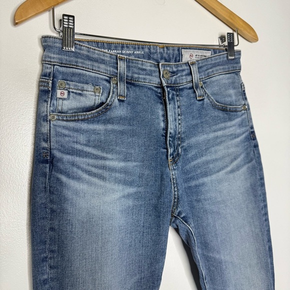 AG Adriano Goldschmied The Farrah Skinny Ankle High Rise Jeans Size 27 R / 4 - Picture 6 of 8